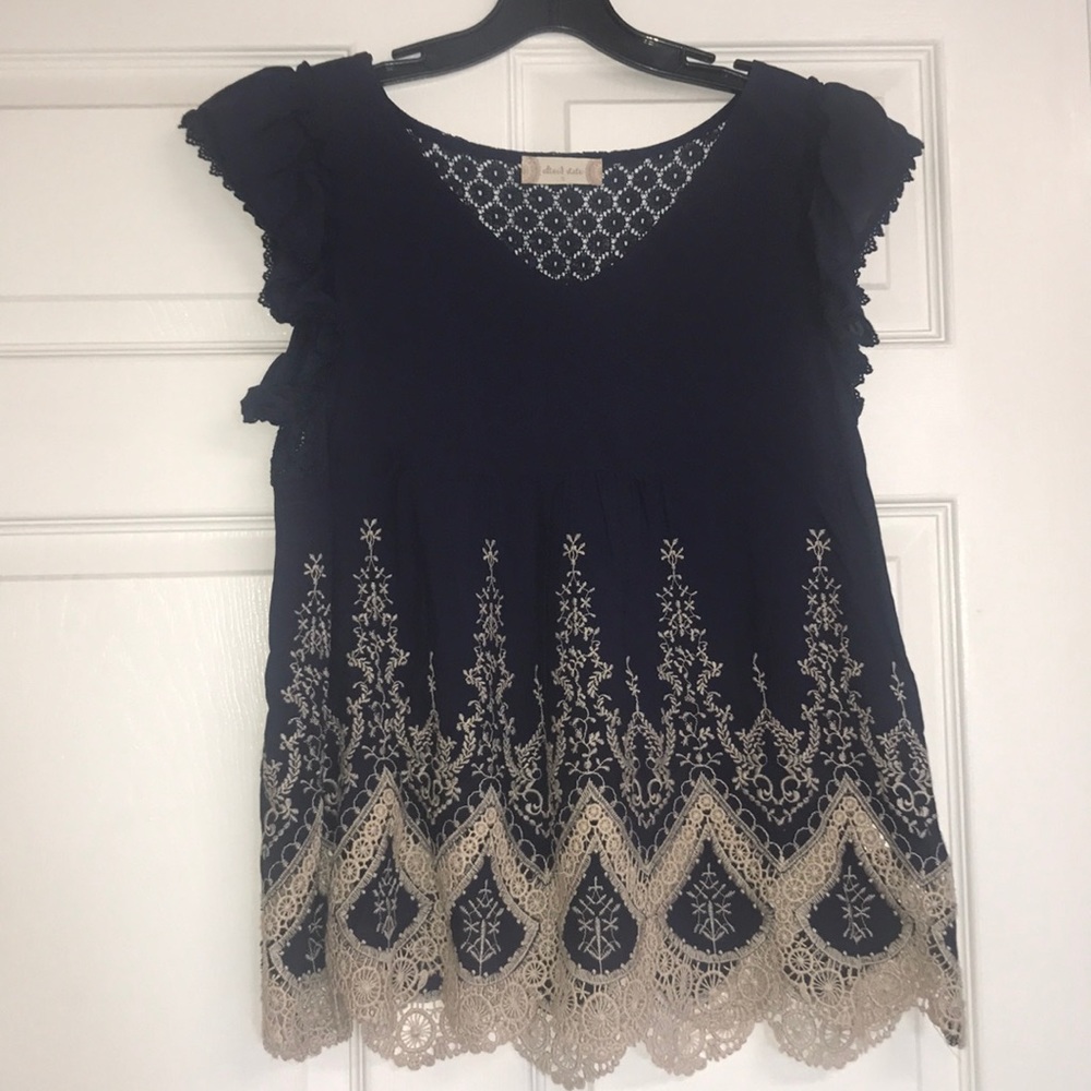 Altar'd State navy top